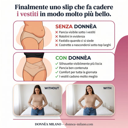 Slip Modellante Vita Alta — Controllo Addome Senza Cuciture